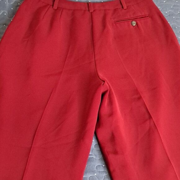 Evan Picone red dress pants size 6 - Picture 4 of 6